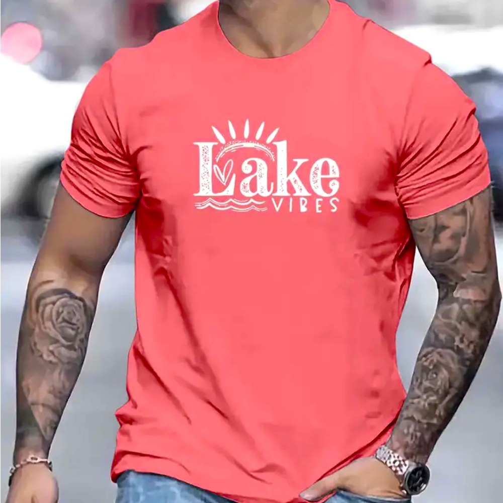 Lake Vibes Men’s T-Shirt- NWT